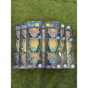 Marvel 3PK Silicone Breakfast Molds Wakanda Black Panther Lot Of 9